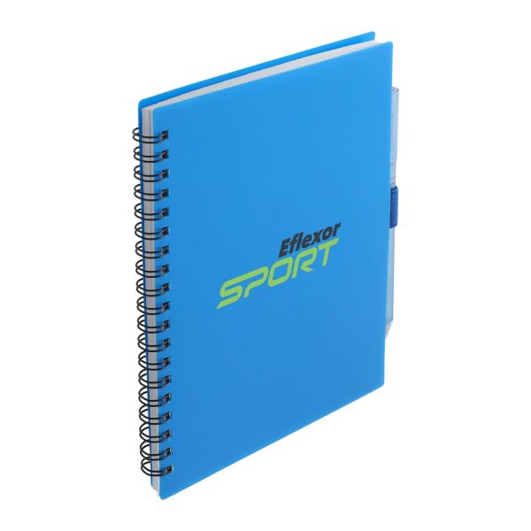 5.5” x 7” FSC Recycled Spiral Notebook w  RPET Pen Online now