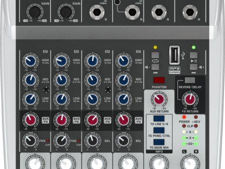 Behringer QX602MP3 6-Channel Mixer Discount