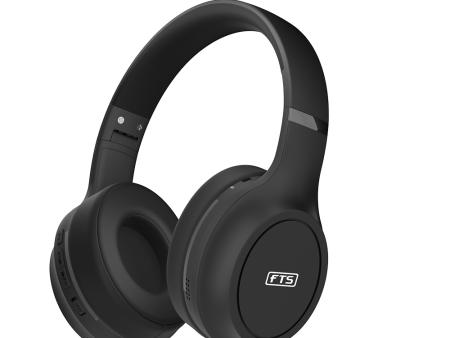 FTS Bluetooth Headphone Black [FTS-KD40 BK] Hot on Sale