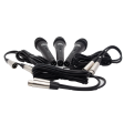 FTS 3 Pack Plastic Wired Microphone [FTS-SF268] Online Hot Sale