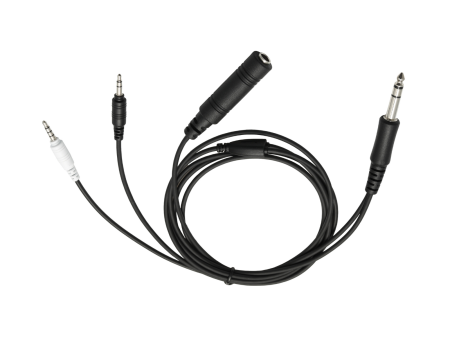 Aviation Headset Flight Audio Recording Cable Online Hot Sale