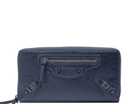 Balenciaga Classic Continental Zip Around Wallet For Discount