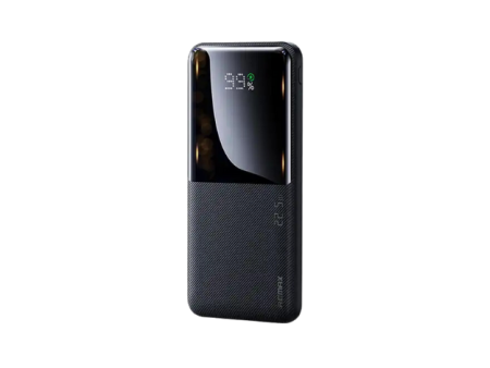 REMAX RPP-622 Cynlle Series 10000mAh PD+QC Fast Charging Power Bank(PD 20W+QC 22.5W) - Black Supply