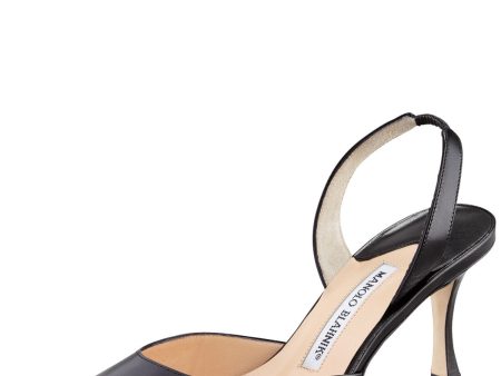 Manolo Blahnik Kidskin Low Heel Online Hot Sale