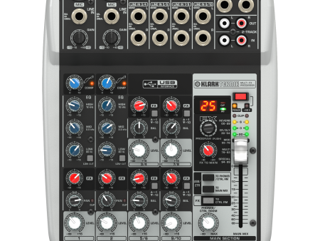 Behringer QX1002USB 10-Channel Mixer For Discount