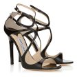 Jimmy Choo Lance Patent leather Sandals Online Hot Sale