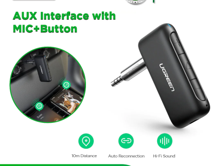 Ugreen Official Bluetooth Receiver Audio Adapter 5.0 on Sale