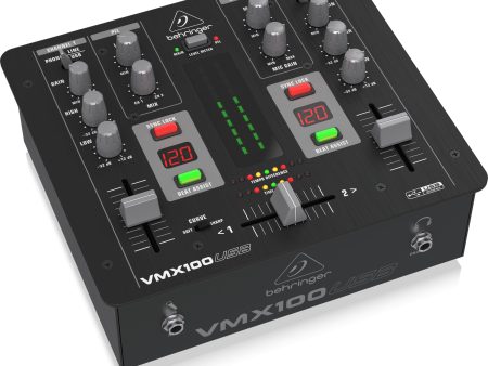 Behringer VMX100USB 2-Channel DJ Mixer Online Hot Sale