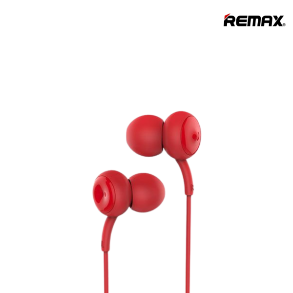 Remax RM-510 3.5mm Wired Earphone - Red on Sale