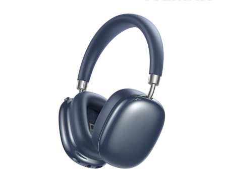 Remax RB-602HB Bluetooth V5.2 Wireless Headphone - Blue on Sale