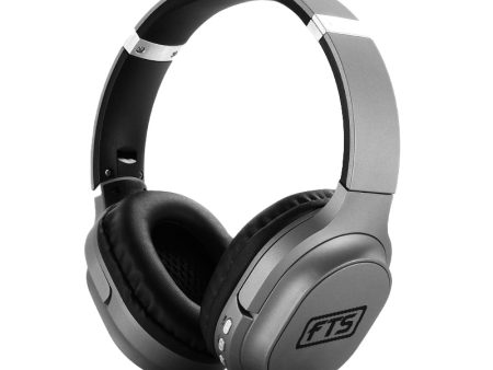 Over-Ear Wireless Headphones (Silver) [FTS KD39] Supply