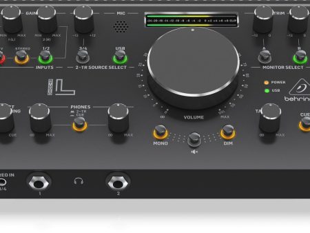 Behringer STUDIO L 2-Channel Studio Monitor Controller For Sale