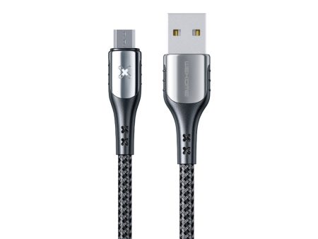 WK (WDC-164M) GOLDEN SERIES 6A SAKIN MICRO CABLE (1M)(6A)m Micro Cable, Charging Cable Cheap