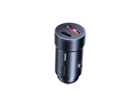 REMAX RCC361 Tangee Series 3A Multi-Compatible Car Charger(1USB+1PD) - Black Online