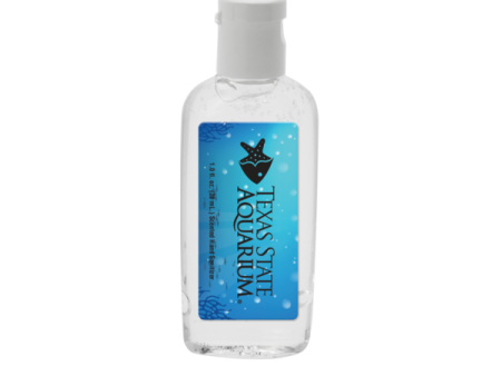 1 oz Clear Sanitizer in Oval Bottle Discount