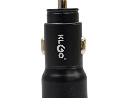 KlGo USB-CPD Car Charger Black [TC-02BK] Supply