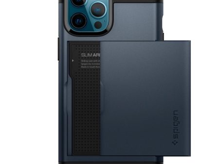 Spigen iPhone 12 Pro Max Slim Armor CS Series-Metal Slate Hot on Sale