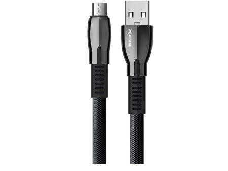 WK WDC-107M SENSH 2.4A DATA CABLE - Black Sale