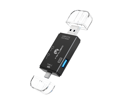 Mikuso USB 2.0 6-IN-1 MULTI-Function Card Reader Black [CRD-011 BK] Supply