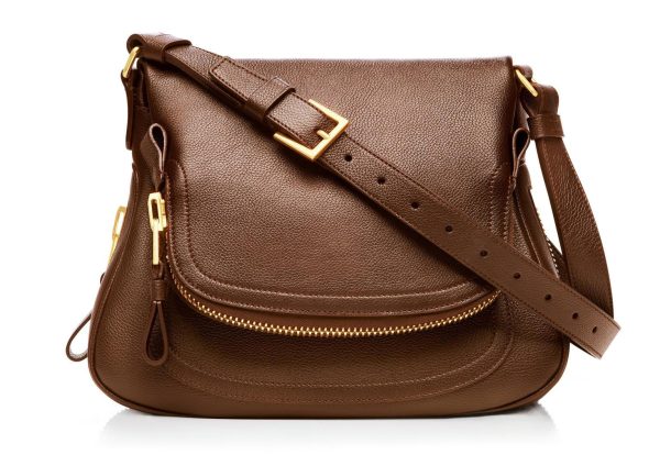 Tom Ford Jennifer Caramel Medium Adjustable Strap Shoulder Bag Sale