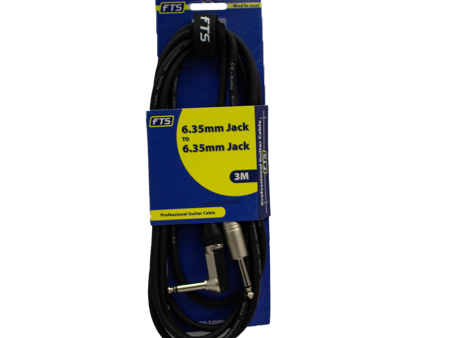 FTS 3M 6.35mm to 6.35mm Guitar Cable [TJ003+TJ054] Cheap