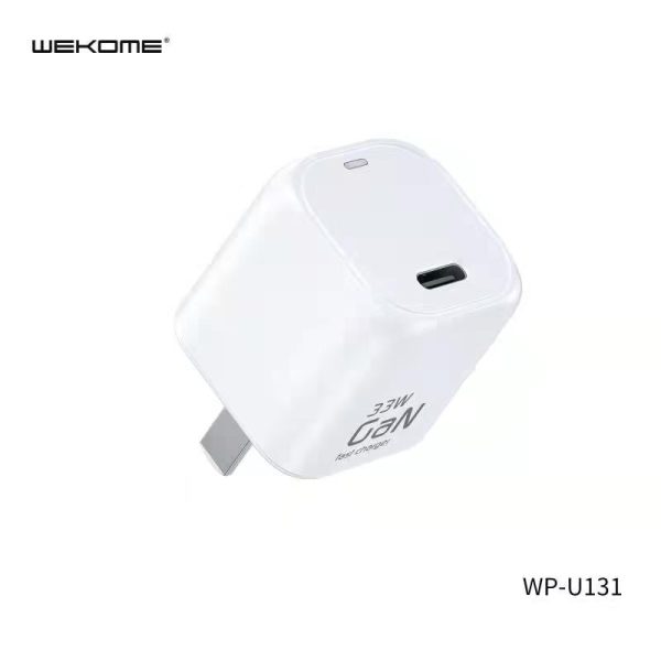 WK WP-U131 GAN SERIES 33W PD MINI CHARGER ONLY (CN) (33W), GAN Charger, PD Charger, MINI Charger, 33 W Charger Online Sale