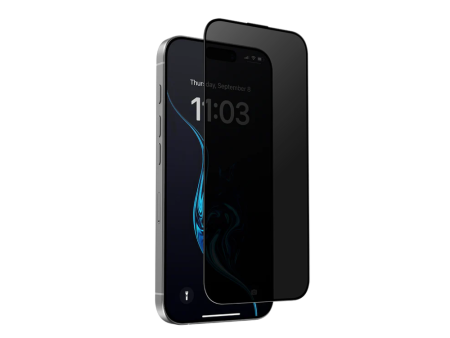 Benks (iPhone 16 15 14 Pro) Ultra Shield Privacy Screen Protector iP16 15 14 Pro (0.4 Black) For Sale