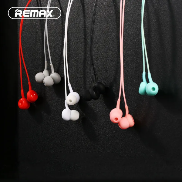 Remax RM-510 3.5mm Wired Earphone - Red on Sale