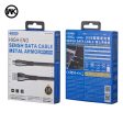 WK WDC-107A SENSH 2.4A DATA CABLE FOR TYPE-C (1M) - Black Online now