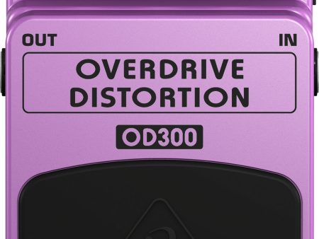 Behringer OD300 Overdrive Distortion Effects Pedal For Sale