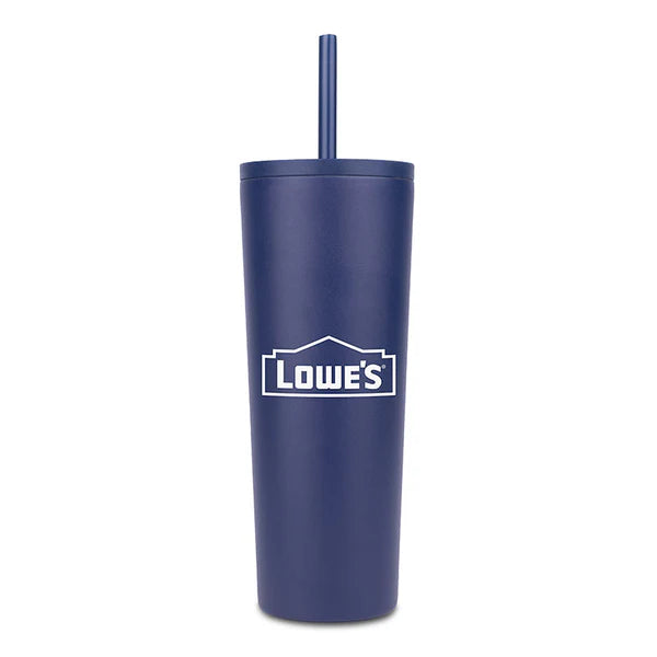 Natick 27oz. Double Wall SS Mug with Straw Online Hot Sale