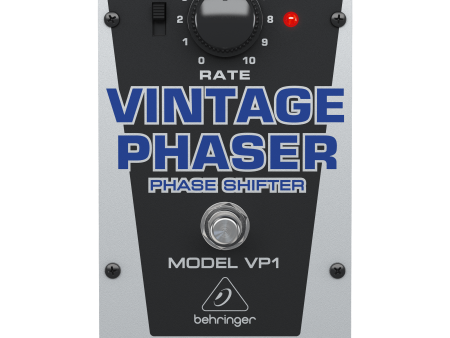 Behringer VP1 Vintage-Style Phase Shifter Supply