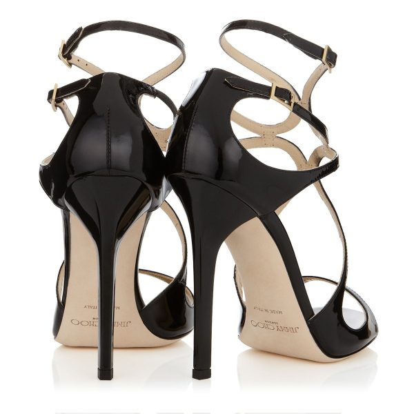 Jimmy Choo Lance Patent leather Sandals Online Hot Sale