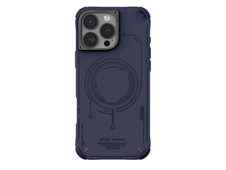 Skinarma iPhone 16 Pro 6.3  Mecha (Mag-Charge) Case - Navy Blue Online Sale