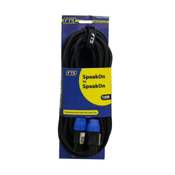 FTS *2 10M Speakon To Speakon 10m [FTS-TSC033] For Cheap