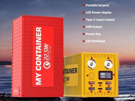 GADGET MAX GB11 Pro My Container Series 60000mAh PD+QC Fast Charging Power Bank(PD 20W+QC 22.5W) - Yellow Discount