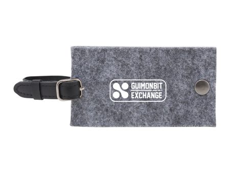 The Goods Recycled Felt Luggage Tag Hot on Sale