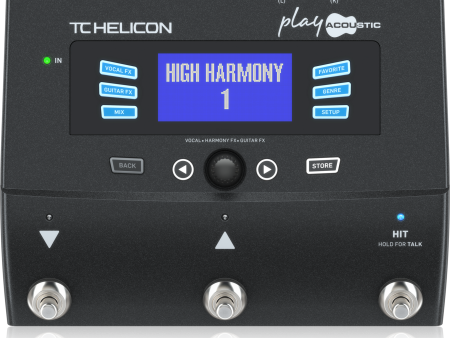 TC Helicon Play Acoustic Vocal And Acoustic Guitar Effects Processor Online Sale