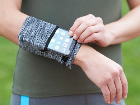 Cooling Heathered Wrist Band with Pocket For Sale