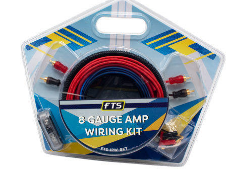 FTS Amp Wiring Kit 8 Gauge [FTS-IPW-8KT] Fashion