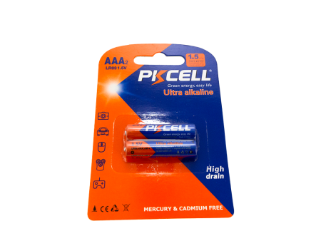 LR03-2B AAA Battery 2Pcs Alkaline  1.5V, 140mins Online Hot Sale