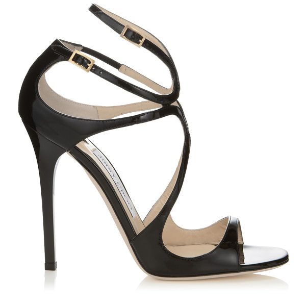 Jimmy Choo Lance Patent leather Sandals Online Hot Sale