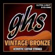 VNUL Ghs Vintage Bronze Acoustic Strings 10-46 on Sale