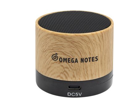 Allegro Wood Grain Wireless Speaker Fashion