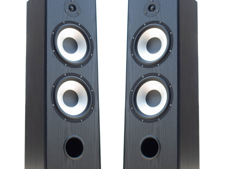 FTS 8   Dual Passive Speaker Pair Black [FTS-D08 BK] Cheap