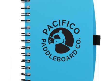 5.5” x 7” FSC® Recycled Coordinator Spiral Notebook Fashion