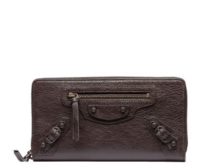 Balenciaga Classic Continental Zip Around Wallet Online Hot Sale