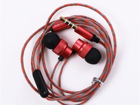 FTS In-Ear Wired Earphones (Red) [K1] Hot on Sale