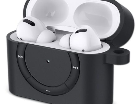 Spigen AirPods Pro(2nd Gen)Classic Shuffle Series - Charcoal Hot on Sale