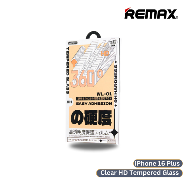 iPhone 16 Plus >> REMAX Clear HD Tempered Glass Future Ultra-Soft Series - Clear Discount